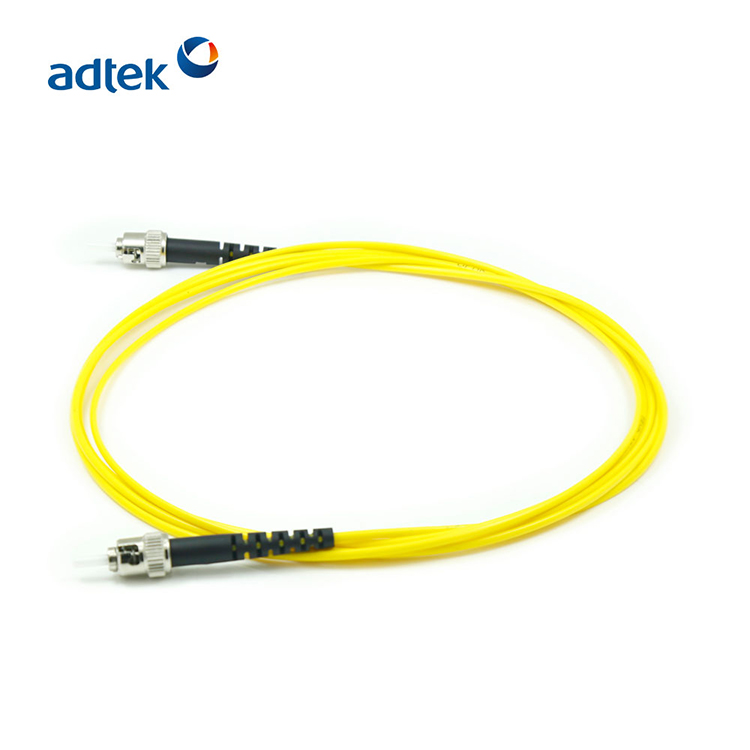 ST-ST/UPC 单模光纤跳线/单工 9/125 2.0mm PCV黄色跳线