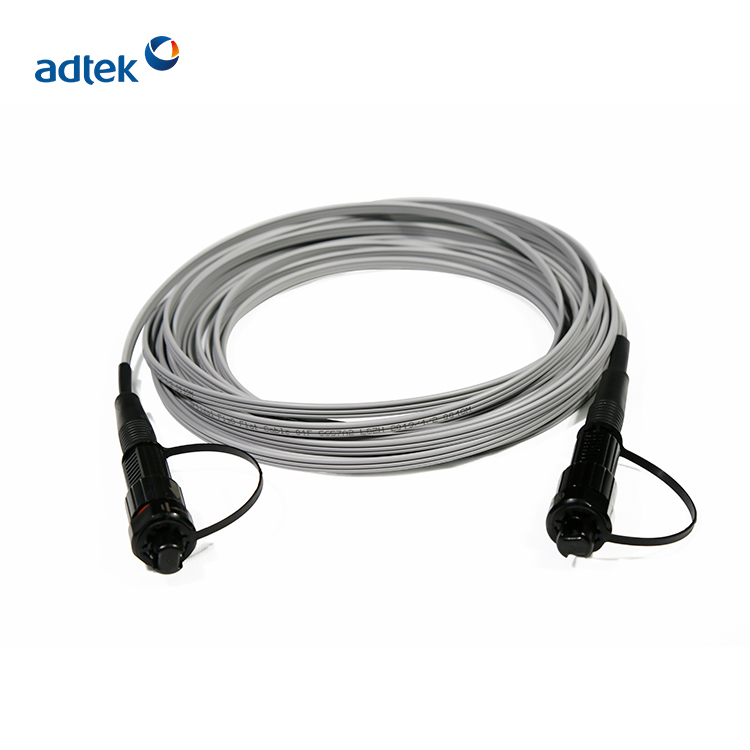 LC/APC单模单工 9/125 OS2光纤尾纤-0.9mm PVC外护套