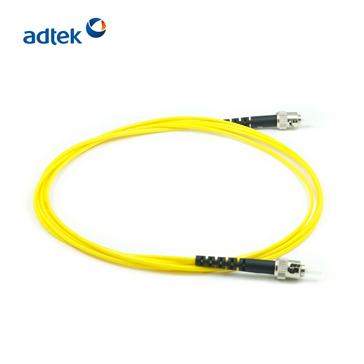 ST-ST/UPC 单模光纤跳线/单工 9/125 2.0mm PCV黄色跳线
