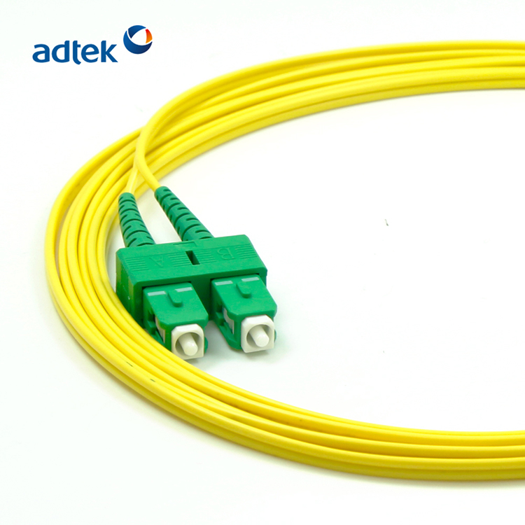 SC-SC/APC 单模光纤跳线/双工 9/125 2.0mmPVC